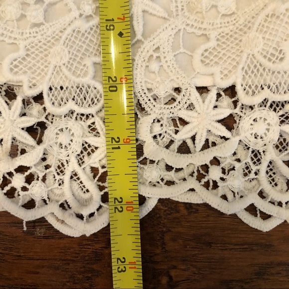 ZARA | Lace Flared Sleeve Top - Picture 11 of 12